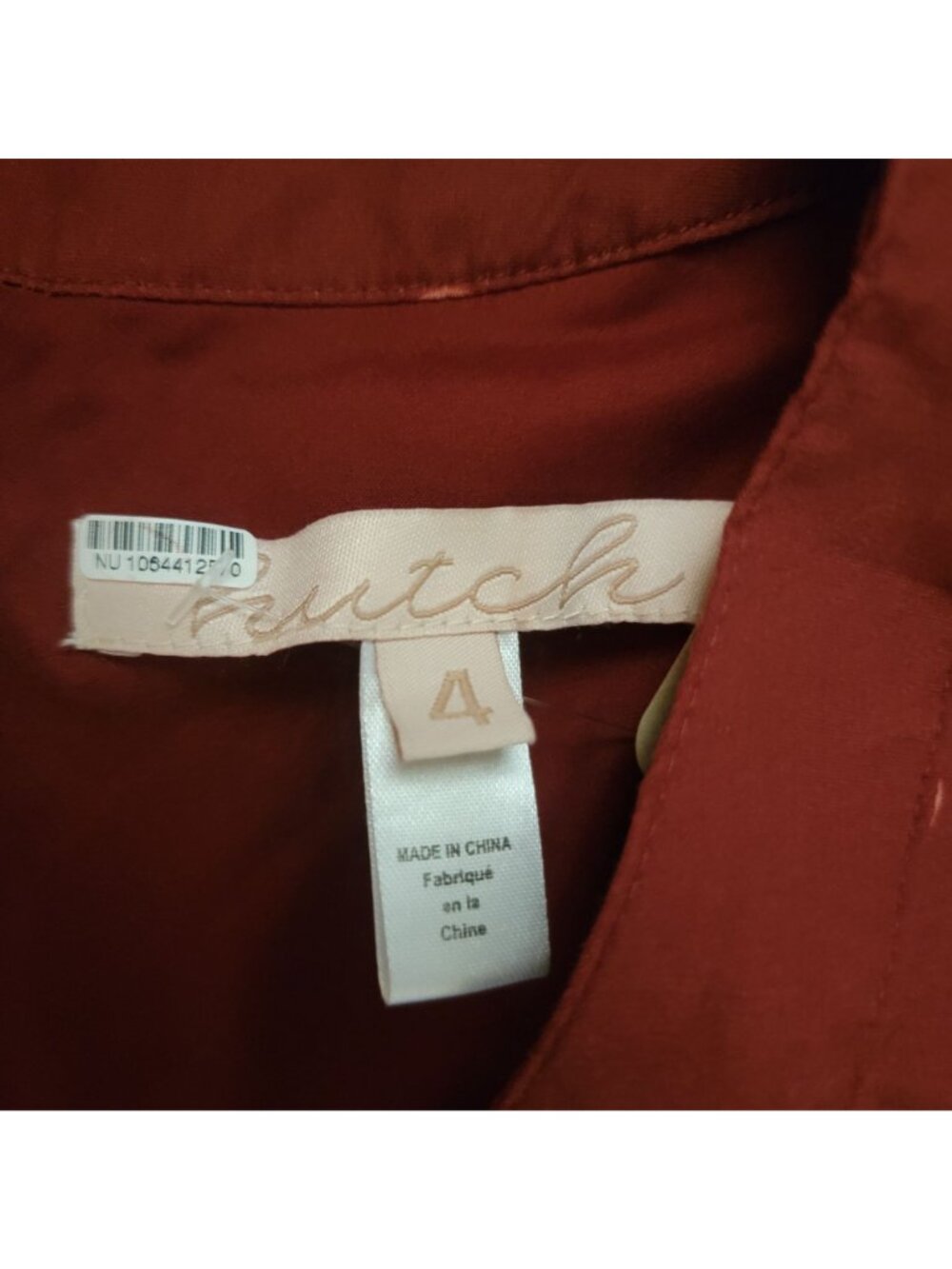 Hutch Drop Waist Long Sleeve Midi Dress Polka Dot Prairie Cottage Womens 4 - Picture 5 of 9